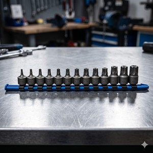 ซ็อกเก็ต13ชิ้น3/8 "X25mmL ท็อก-บิตแบบ DIY วัสดุ S2 OEM ODM - Product Image 1