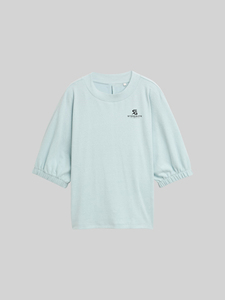 เสื้อยืดเจอร์ซีย์ผู้หญิงคอกลม ไซส์ใหญ่ สำหรับฤดูร้อน เสื้อผ้าโอเวอร์ไซส์ คุณภาพสูง ขายส่ง ปี 2026 - Product Image 3