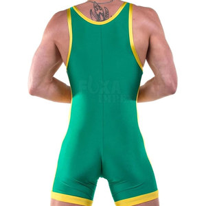 High Quality New Design Wrestling <b>Singlets</b> Professional Wear Custom Made Wrestling <b>Singlets</b> - Product Image 3