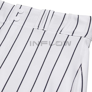 Camiseta de Béisbol a Rayas Estampada en Poliéster, Uniforme de Béisbol con Color Personalizado, Camiseta de Béisbol Personalizada - Product Image 6