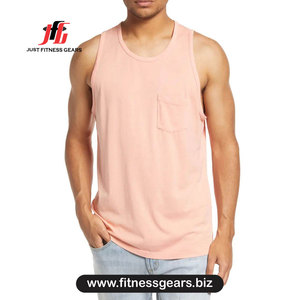 Débardeur Homme Color Block Col Rond Tricoté Sans Manches Respirant Tenue Décontractée - Product Image 3