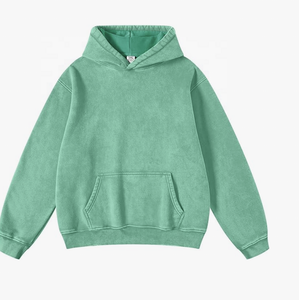 Sudadera Vintage de ácido de algodón 100% para mujer, Sudadera con capucha de gran tamaño con hombros caídos y ajuste ancho de talla grande para uso en otoño e invierno - Product Image 2