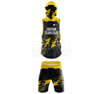 Uniforme de sport 7 sur 7, respirant, léger, en polyester, fabriqué au Pakistan, avec couleurs et tailles personnalisées - Product Image 2