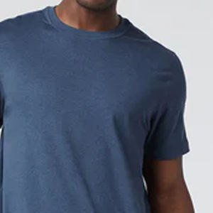 Camiseta Moderna y Elegante para Hombre, Material Cómodo, Diseño de Color Sólido, con Logotipo Personalizable, Ajuste Moderno, para Compradores Mayoristas - Product Image 4