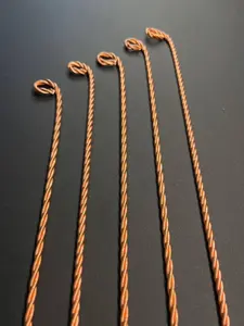 Bâton d'électroculture en cuivre pur pour jardinage biologique, optimisation de l'énergie du sol et soin des plantes, disponible en vrac - Product Image 4