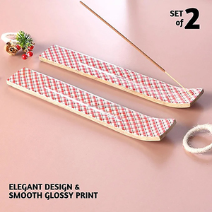 Brûleur d'encens en bois Porte-encens en bois Attrape-cendres Brûleur d'encens en bois pour la décoration de la maison du fournisseur indien - Product Image 1