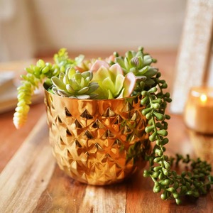 Durable Steel Planter <b>Pot</b> with Weatherproof Coating for Outdoor Landscaping Decorative Metal Planter with Stand for Indoor Plant - Product Image 2