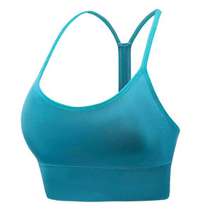 Sujetador Deportivo Personalizado con Tirantes Ajustables, Sujetador Deportivo Corto para Mujer, Talla Grande, Transpirable, con Logotipo Frontal, Alta Calidad - Product Image 4