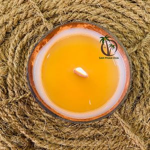 COCO ECO MARCA AL POR MAYOR CERA NATURAL DE COCO ECO FRIENDLY COCO SHELL BOWL HECHO A MANO VELA DE COCO MUCHOS AROMAS - Product Image 4