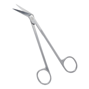 High Quality Locklin Gum Scissors <b>Angled</b> One Toothed <b>Cutting</b> Edge Stainless Steel Medical Surgical Instrument <b>Tool</b> - Product Image 1