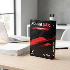 Papel de Impresión Multiusos Max A4 Blanco, 75 GSM, Papel para Copiar de Oficina para Documentos Comerciales, Impresión Escolar y Uso a Granel - Product Image 1