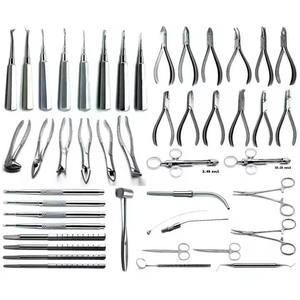 ASLING INTERNATIONAL Ensemble de 7 instruments dentaires manuels en acier inoxydable certifiés CE Classe I Réutilisables Soins bucco-dentaires professionnels - Product Image 1