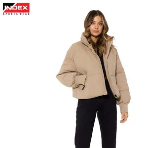 Chaqueta Bomber para Mujer INDEX SPORTSWEAR, con Capucha, Transpirable, Resistente al Viento, Relleno de Poliéster/Algodón, Estilo Urbano de Invierno, ODM - Product Image 5
