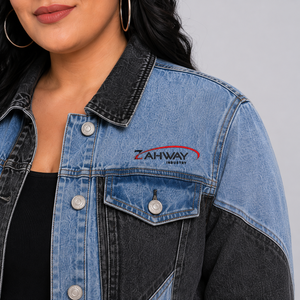 Trending Women Denim Jacket Custom Logo Breathable Washed Cotton Button <b>Up</b> Casual Streetwear Fashion <b>Jean</b> Jacket for Women - Product Image 6