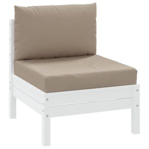 เบาะรองพาเลทผ้าอ๊อกซ์ฟอร์ดสีเทาอมน้ำตาล โพลีเอสเตอร์ 100% ขนาด 23.6 x 23.6 นิ้ว สำหรับใช้งานกลางแจ้ง - Product Image 3