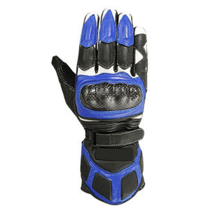 Leather Motorcycle Motorbike Gloves <b>Long</b> Motocross Gloves High Quality Street Gloves With Protection Anti Collision Non <b>Slip</b> - Product Image 2