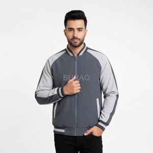 Chaqueta Bomber Casual para Hombre, Ligera, Cortavientos, Corte Ajustado, para Primavera y Otoño - Product Image 1