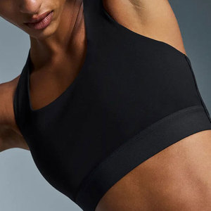 New Fashion Solid Front Women's Sports Bra Customized Athletic Wear Spandex/Nylon Medium Support Yoga High Quality New Arrival - Product Image 6