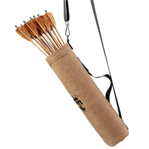 Handcrafted High Quality Custom Made Leather Arrow Holder Bag Top Trending Outdoor <b>Shooting</b> Leather Arrow Holder Bag - Product Image 2