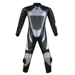 Combinaison de course en cuir pour moto, en cuir de vachette, respirante, imperméable, avec logo personnalisé, personnalisable, combinaison professionnelle pour motards - Product Image 1