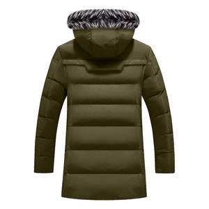 Abrigos de plumón de manga larga para hombre, ropa casual de invierno, OEM personalizado, precio más bajo, abrigos de plumón para hombre en venta - Product Image 2