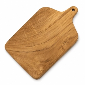 Planche à découper en bois de teck faite à la main aq78856 - Product Image 1
