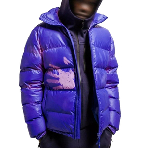 Veste matelassée à capuche pour homme de haute qualité, respirante, coupe-vent, écologique, service OEM personnalisé, résistante à l'eau - Product Image 1