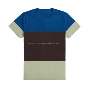 เสื้อยืดผ้าฝ้าย100% สำหรับผู้ชายทรงหลวมพิมพ์ลาย - Product Image 1