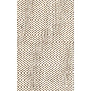 Tapis géométrique moderne en jute, rectangulaire, tissage plat, avec dos antidérapant en caoutchouc, pour salon et décoration intérieure - Product Image 6