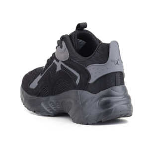 Chaussures de jogging Shadow Black pour hommes, basses, à lacets, chaussures de sport respirantes, semelle flexible - Product Image 4