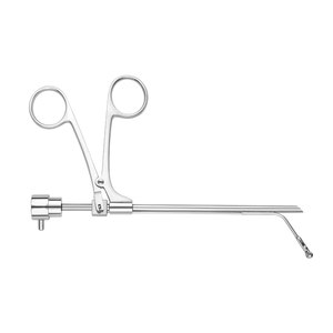 ArthoPunch Coupe ovale 15 °   Poinçons droits d'arthroscopie à tige gauche Wishbone (diamètre de la tige 3,4 mm) Instruments chirurgicaux - Product Image 4