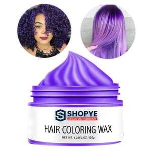 Crème colorante instantanée Caitu DIY pour coiffure, 8 couleurs, cire capillaire temporaire à forte tenue, produit coiffant - Product Image 3