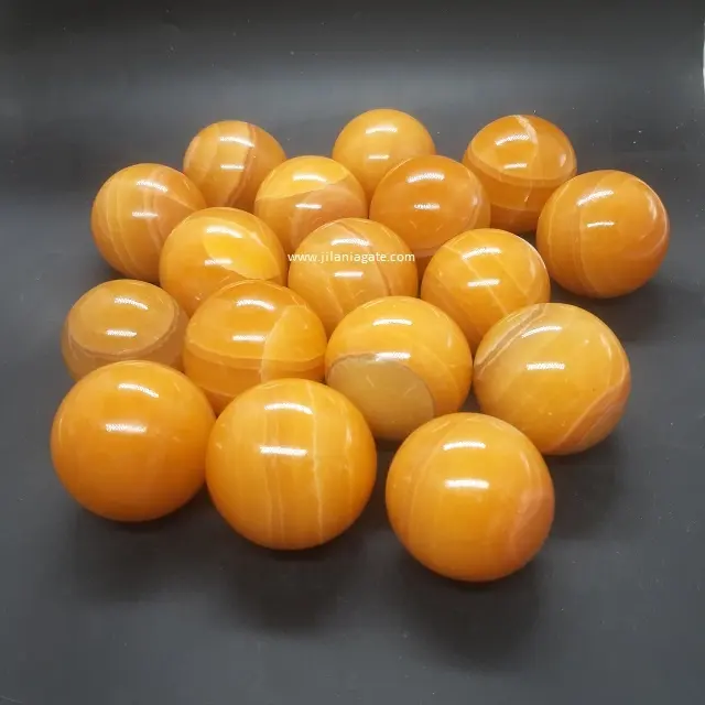नारंगी केल्साइट क्रिस्टल क्षेत्र थोक उच्च गुणवत्ता नारंगी बंधी केल्साइट सुलेमानी क्षेत्र नारंगी केल्साइट ऊर्जा क्षेत्र गेंद सुलेमानी