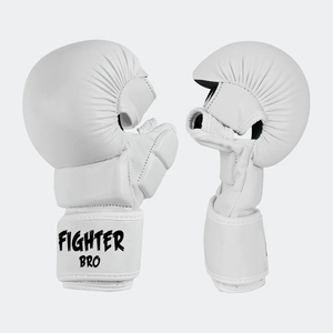 Gants de compétition MMA en cuir synthétique pour entraînement, sparring et combat, Muay Thai, Kickboxing, logo personnalisé, qualité professionnelle - Product Image 3