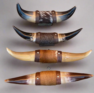 Cuernos Decorativos de Búfalo, Estilo Animal, Cuernos de Búfalo Ecológicos para Decoración de Interiores, Piezas Decorativas de Cuerno de Búfalo - Product Image 1