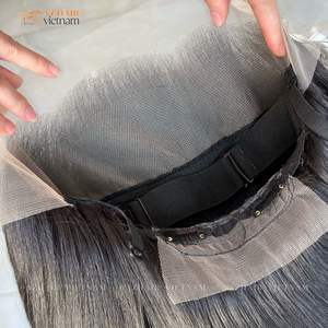 Gran Stock de encaje suizo con cierre de nudos pequeños, pelucas de cabello humano vietnamita sin pegamento, la mejor calidad, precio al por mayor, el mejor servicio - Product Image 3