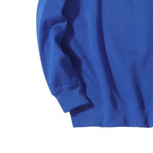 เสื้อสเวตเชิ้ตแขนยาวคอกลมทรงหลวมสไตล์ลำลองเทรนดี้สำหรับฤดูใบไม้ผลิ/ฤดูใบไม้ร่วงปี 2026 ผ้าฝ้าย 100% กันลม - Product Image 4