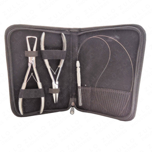 Pinzas Profesionales para Extensiones de Cabello con Micro Anillos, Acero Inoxidable, Herramienta Multiusos para Salón, OEM, ODM, Venta al Por Mayor - Product Image 6