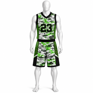 Wholesale <b>Basketball</b> Uniform Custom Sublimation <b>Top</b> Quality Breathable Quick Dry 100 % Polyester <b>Basketball</b> Uniform - Product Image 1
