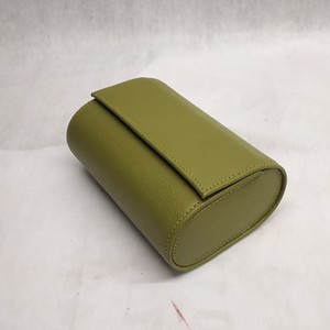 Estuche Organizador Enrollable para Relojes de Pulsera de Cuero Genuino, Forrado en Terciopelo Sintético, Antipolvo, Personalizado, Saffiano Vegano - Product Image 6