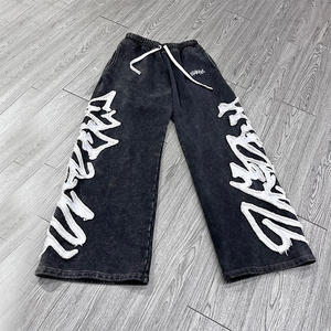 TITAN TREAD WEAR กางเกงวอร์มผู้ชายสีชมพูเอวยางยืดมีเชือกผูกขากว้างกางเกงลำลองลายฮาเร็มผ้าขนสัตว์ระบายอากาศได้ดี - Product Image 6