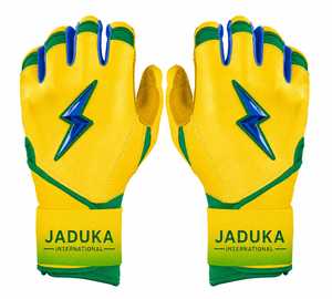 Gants de frappe à manchette longue Bruce Bolt Coach RAC Creator Series, jaunes, fermeture auto-agrippante, unisexe, adulte, entraînement - Product Image 1