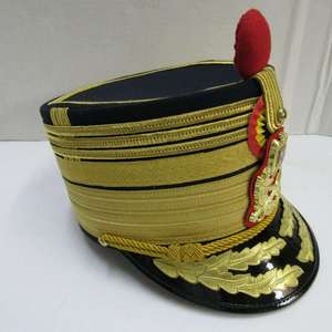 Custom Romania Gold Lace Peak Cap Gold <b>Band</b> 56-58CM Formal <b>Hat</b> for Outdoor Use Unisex Adult - Product Image 6