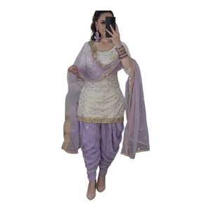 Vestidos Anarkali Punjabi, Ropa India y Pakistaní, Prendas Étnicas Elegantes Bordadas, Colección para Fiestas y Bodas, Uso Diario - Product Image 5