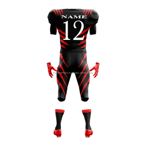 Nouvelle arrivée uniforme de football américain 2025 vêtements d'équipe personnalisés OEM ODM Service respirant léger ensembles de sport - Product Image 6