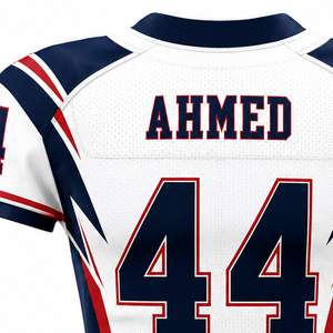 Uniformes de football américain personnalisés pour équipes – Maillots et pantalons sublimés haut de gamme, tissu respirant, vêtements de performance d'élite - Product Image 6