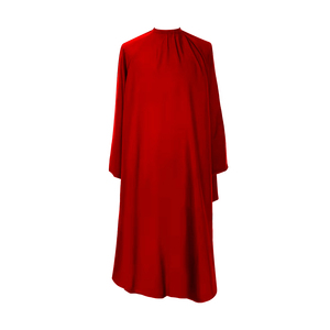 Cape de Coiffure Professionnelle Rouge Imperméable en Polyester avec Logo Personnalisé, Réglable, pour Salon de Coiffure et Barbier, Marque Personnalisée - Product Image 1