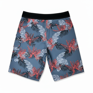 Shorts d'été pour hommes en tissu Oxford, personnalisables par sublimation, respirants, élastiques, taille mi-haute, séchage rapide, style urbain - Product Image 2