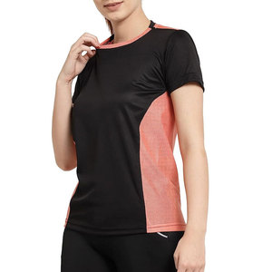 T-shirts décontractés d'été pour femmes grandes tailles de haute qualité, respirants, à séchage rapide, 100% coton, manches courtes, impression de logo personnalisée - Product Image 2
