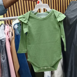 Mono de bebé de punto de bambú y elastano al por mayor, personalizable, con mangas, unisex, ropa de recién nacido, suave, ecológico, con cremallera YKK, OEM - Product Image 6